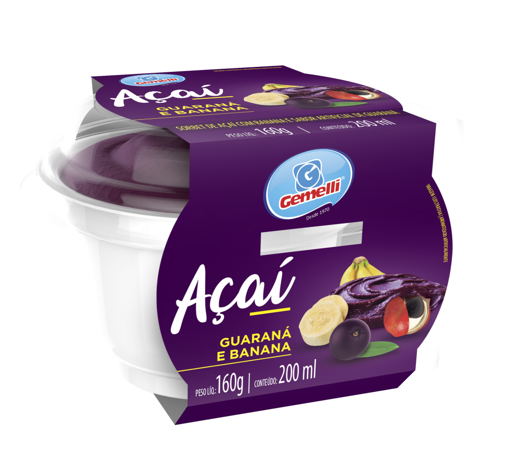 Gemelli Sorvetes - Porção Açaí